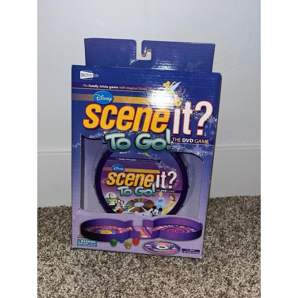 Scene It! To Go Disney The DVD Game Brand New
